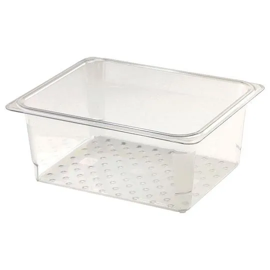 Cambro 25CLRCW-135 - 5" Half Size Colander Pan - Camwear (6 per Case) 