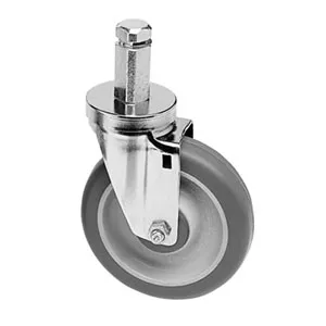 Cambro CSCS - Camshelving Swivel 5" Chrome Caster (2 per Case) 