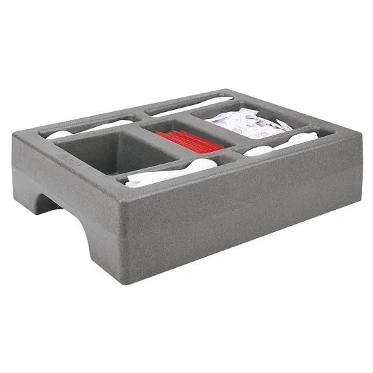 Cambro LCDCH10-191 - Granite Gray Condiment Holder 