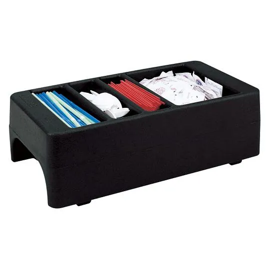 Cambro LCDCH-110 - Black Condiment Holder 