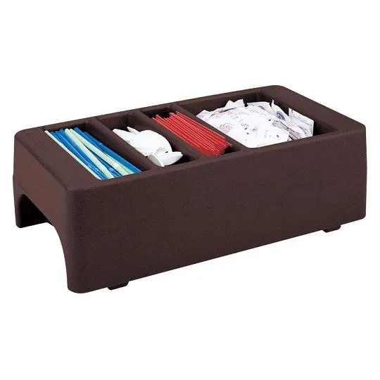 Cambro LCDCH-131 - Dark Brown Condiment Holder 