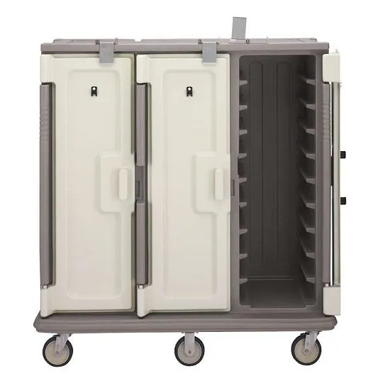 Cambro MDC1418T30-180 - Light Gray 30 Tray Meal Delivery Cart 