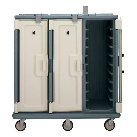 Cambro MDC1418T30-401 - Slate Blue 30 Tray Meal Delivery Cart 