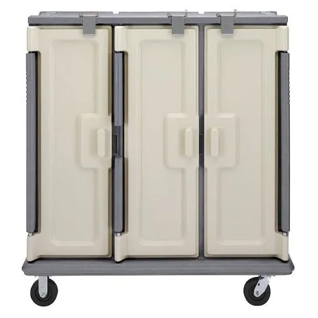 Cambro MDC1520T30-191 - Granite Gray 30 Tray Meal Delivery Cart 