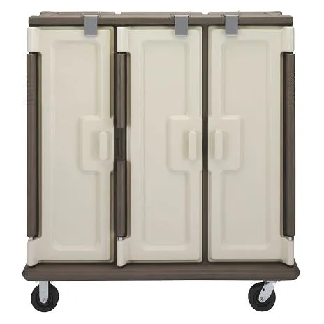 Cambro MDC1520T30-194 - Granite Sand 30 Tray Meal Delivery Cart 