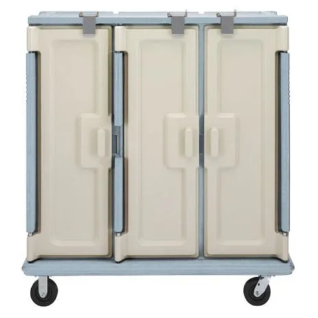 Cambro MDC1520T30-401 - Slate Blue 30 Tray Meal Delivery Cart 