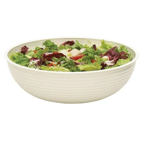 Cambro RSB10CW-148 - 3.2 qt Round Ribbed Bowl - Camwear (12 per Case) 