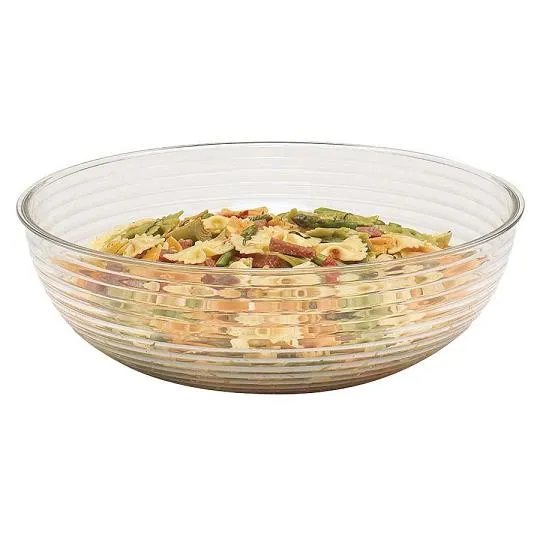 Cambro RSB23CW-135 - 40 qt Round Ribbed Bowl - Camwear (4 per Case) 