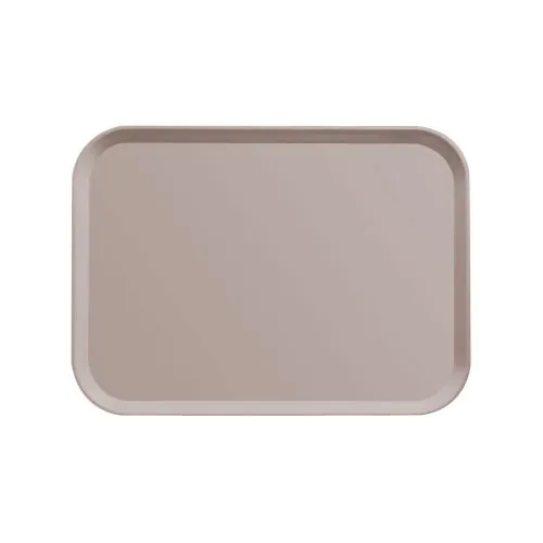 Cambro 1014-101 - 10.63" x 13.75" Fiberglass Cafeteria Tray - Camtray (12 per Case) 