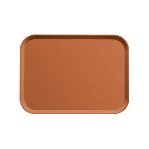 Cambro 1014-117 - 10.63" x 13.75" Fiberglass Cafeteria Tray - Camtray (12 per Case) 