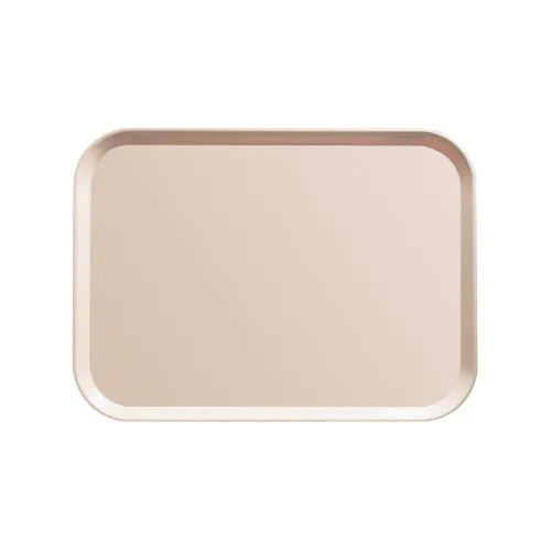 Cambro 1014-148 - 10.63" x 13.75" Fiberglass Cafeteria Tray - Camtray (12 per Case) 