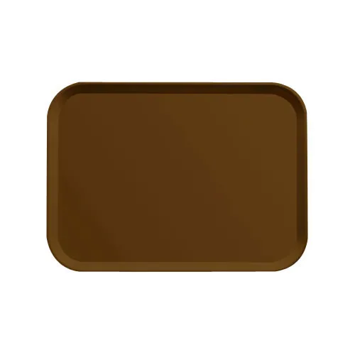 Cambro 1014-508 - 10.63" x 13.75" Fiberglass Cafeteria Tray - Camtray (12 per Case) 