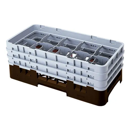 Cambro 10HS434-167 - 3.5" Half-Size Stemware & Tumbler Glass Rack - Camrack (4 per Case) 