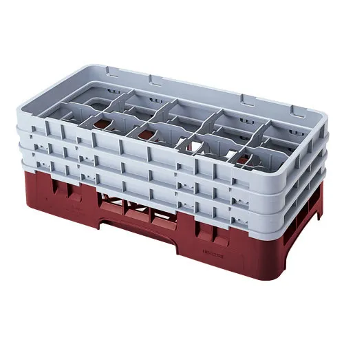 Cambro 10HS434-416 - 3.5" Half-Size Stemware & Tumbler Glass Rack - Camrack (4 per Case) 