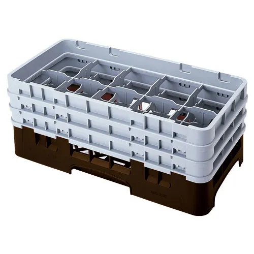 Cambro 10HS800-167 - 3.5" Half-Size Stemware & Tumbler Glass Rack - Camrack (2 per Case) 