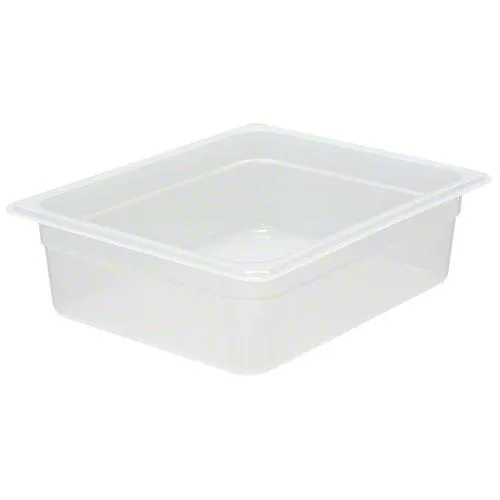 Cambro 24PP-190 - 6.3 qt Half-Size Translucent Food Pan (6 per Case) 