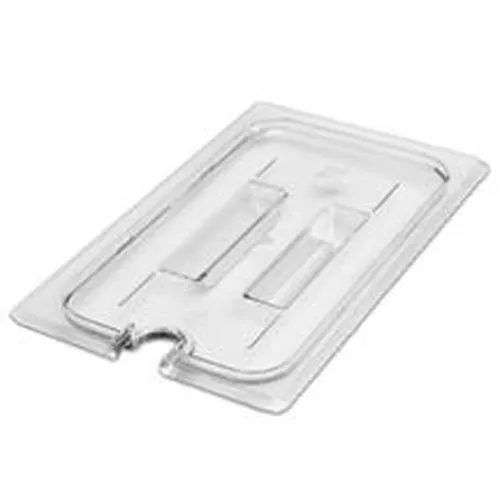 Cambro 30CWCHN-135 - One-Third Size Food Pan Notched Cover w/ Handle - Camwear (6 per Case) 