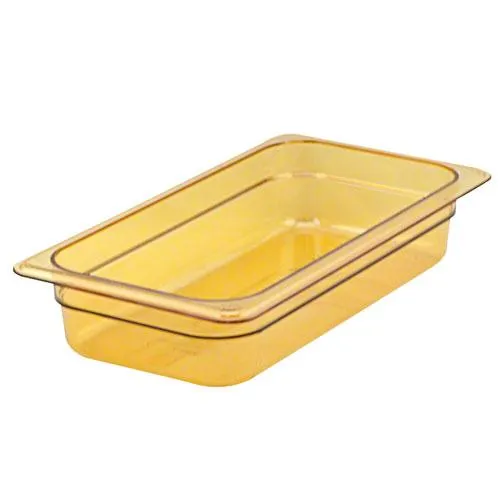 Cambro 32HP-150 - 2.5 qt Third-Size Food Pan - High-Heat H-Pan (6 per Case) 