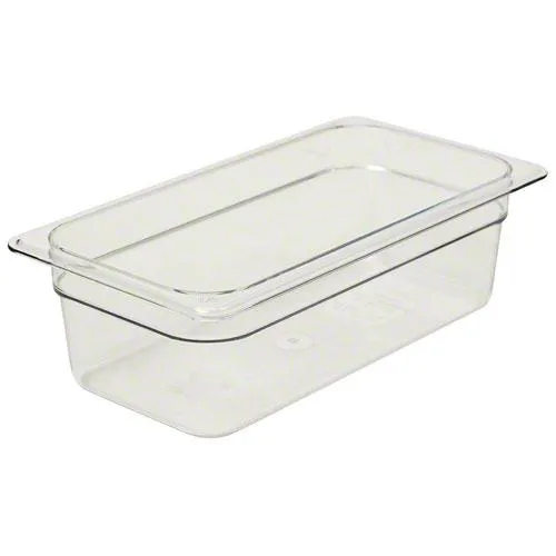 Cambro 34CW-135 - 3.8 qt Third-Size Food Pan - Camwear (6 per Case) 