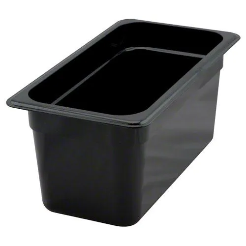 Cambro 36CW-110 - 6 qt Third-Size Food Pan - Camwear (6 per Case) 