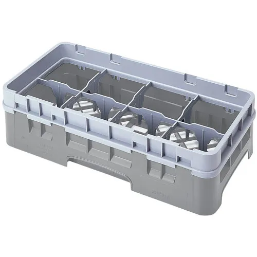 Cambro 8HS1114-151 - 4.125" Half-Size Stemware & Tumbler Glass Rack - Camrack (2 per Case) 