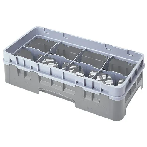 Cambro 8HS958-151 - 4.125" Half-Size Stemware & Tumbler Glass Rack - Camrack (2 per Case) 