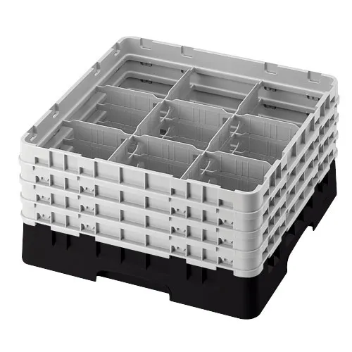 Cambro 9S1114-110 - 5.875" Stemware & Tumbler Glass Rack - Camrack (2 per Case) 