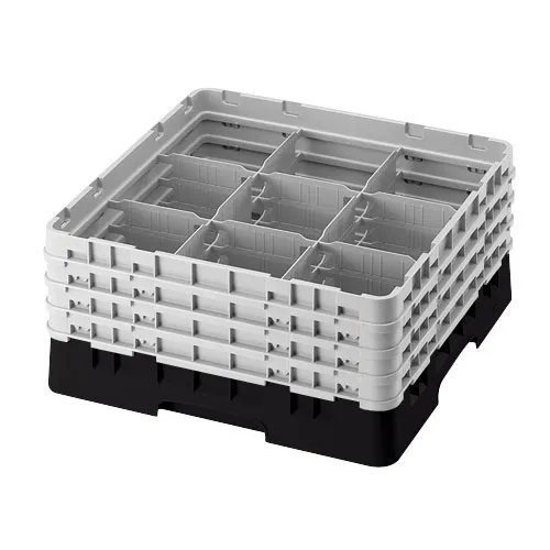 Cambro 9S638-110 - 5.875" Stemware & Tumbler Glass Rack - Camrack (3 per Case) 