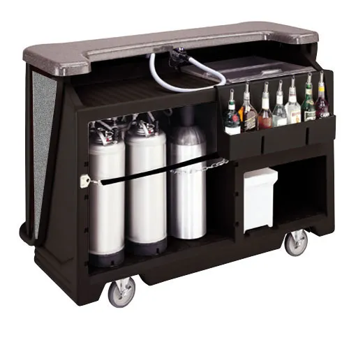 Cambro BAR650DSDX-667 - 68" Designer Pre-Mix Portable Bar - Cambar 