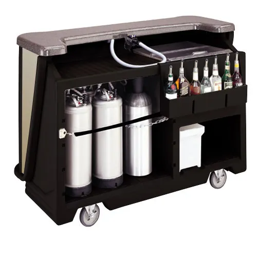 Cambro BAR650DSDX-770 - 68" Designer Pre-Mix Portable Bar - Cambar 