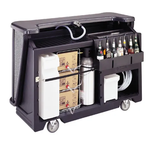 Cambro BAR650DSPM-667 - 68" Designer Post-Mix Portable Bar - Cambar 