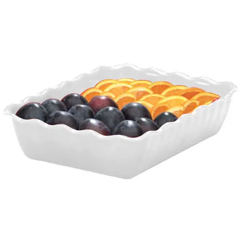 Cambro DC10-148 - 4.9 qt Rectangular Deli Crock - Camwear (6 per Case) 