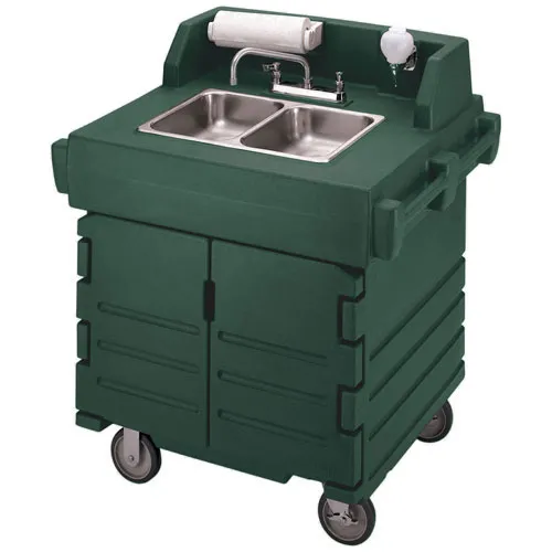 Cambro KSC402-519 - 41" Portable Hand Sink Cart - CamKiosk 