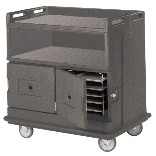 Cambro MDC24-191 - 30" Polyethylene Beverage Service Cart 