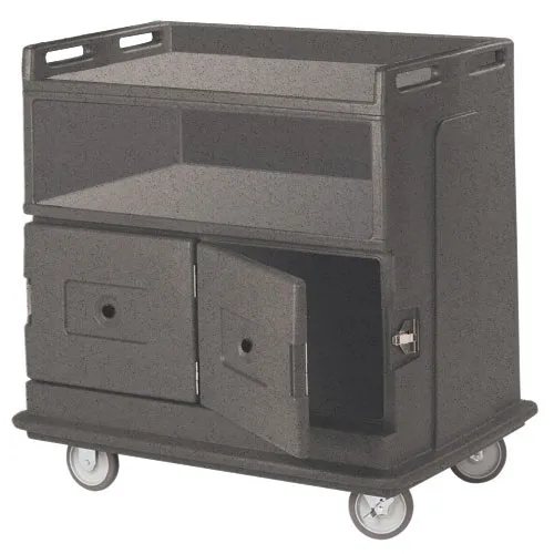 Cambro MDC24F-191 - 30" Polyethylene Beverage Service Cart 