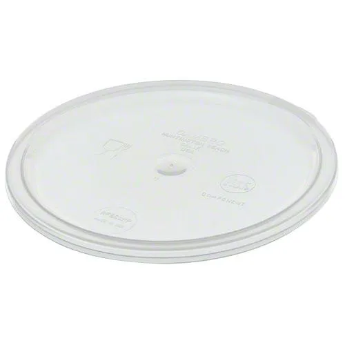 Cambro RFSC2PP-190 - 2 & 4 qt Round Container Cover (12 per Case) 