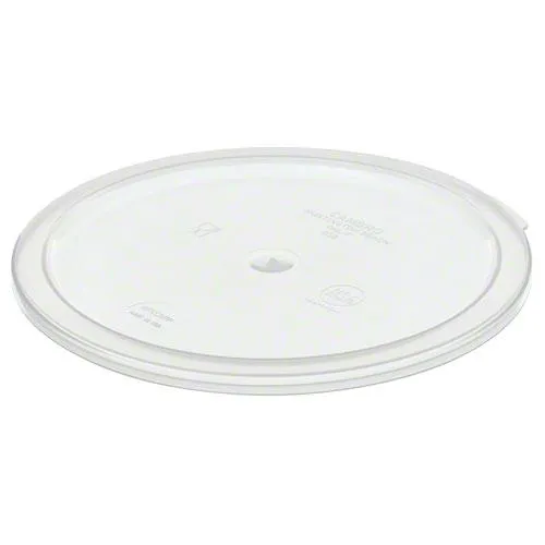 Cambro RFSC6PP-190 - 6 & 8 qt Round Container Cover (12 per Case) 