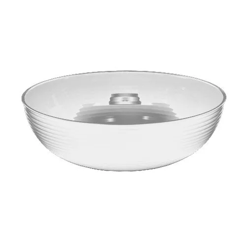 Cambro RSB18CW-135 - 20 qt Round Ribbed Bowl - Camwear (4 per Case) 