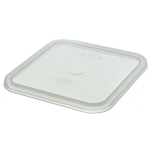 Cambro SFC6SCPP-190 - 6 & 8 qt Camwear CamSquare Container Cover (6 per Case) 