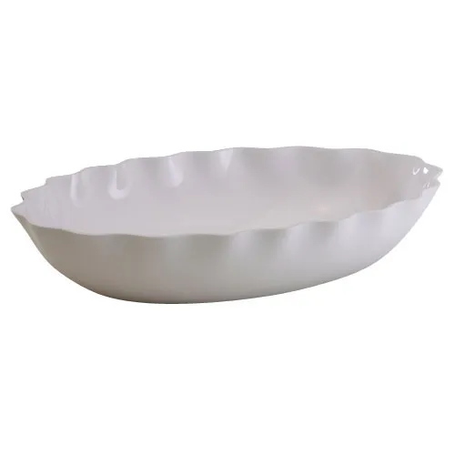 Cambro SFV1015-148 - 3 qt Scalloped Oval Bowl- ShowFest(6 per Case) 