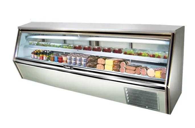 Leader CDL118F - 118" Refrigerated Single Duty Fish Display Case