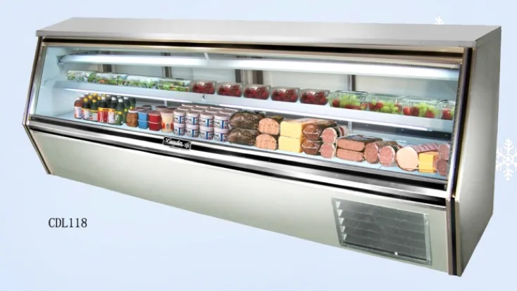 Leader CDL118 - 118" Single Duty Refrigerated Deli Display Case