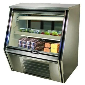 Leader CDL36M - 36" Refrigerated Raw Meat Display Case - Single Duty