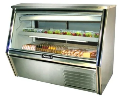 Leader CDL60M - 60" Refrigerated Raw Meat Display Case - Single Duty