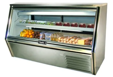 Leader CDL72M - 72" Refrigerated Raw Meat Display Case - Single Duty