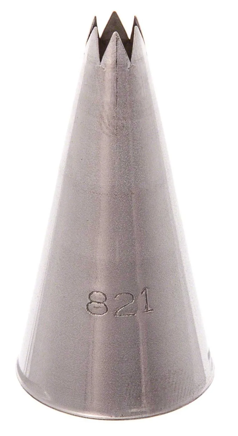 Update International CDT-121OS - Stainless Steel - Cake Decorating Tubes - 1.9" x 0.99" x 0.99"