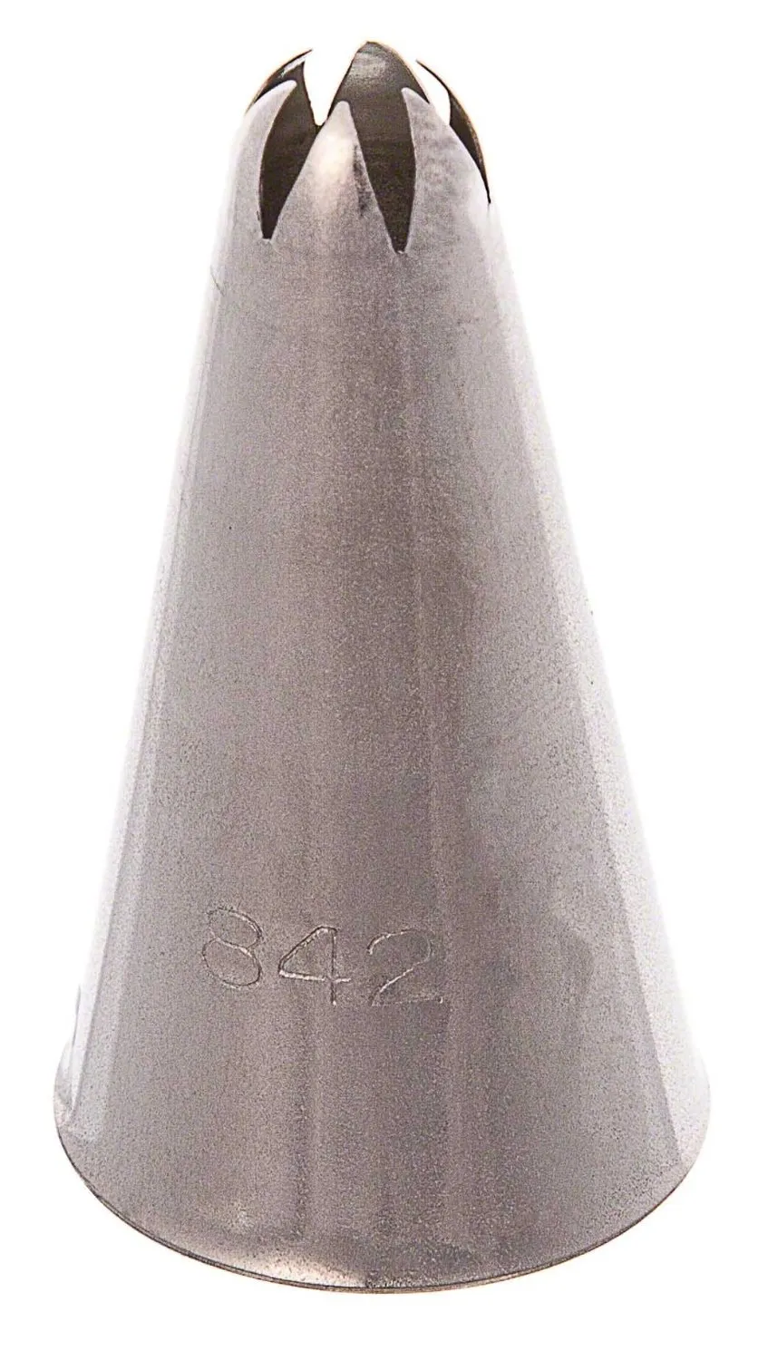 Update International CDT-142CS - Stainless Steel - Cake Decorating Tubes - 1.9" x 1" x 1"