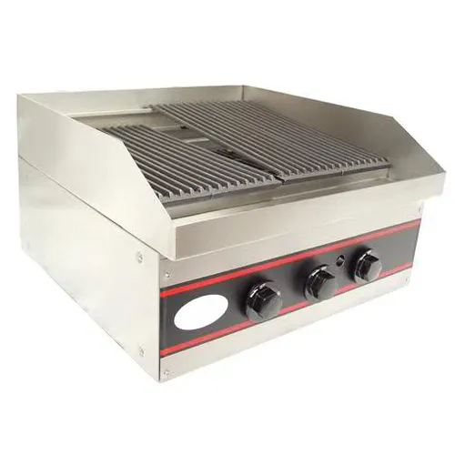 Universal GCB12 - 12" Gas Countertop Charbroiler - 1 Burner - 20,000 BTUs