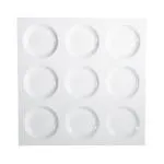 C.A.C. China CMP-SQ12 - CMP Divided Tray 12" - (1 Dozen per Case)