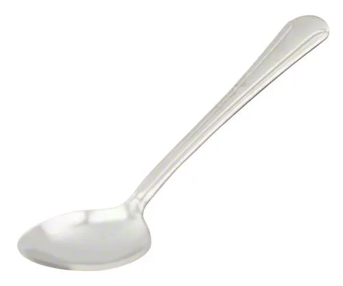 Update International DOM-11 - Dominion Series - Chrome-Plated Teaspoon - 0.13" x 1.25" x 5.88"